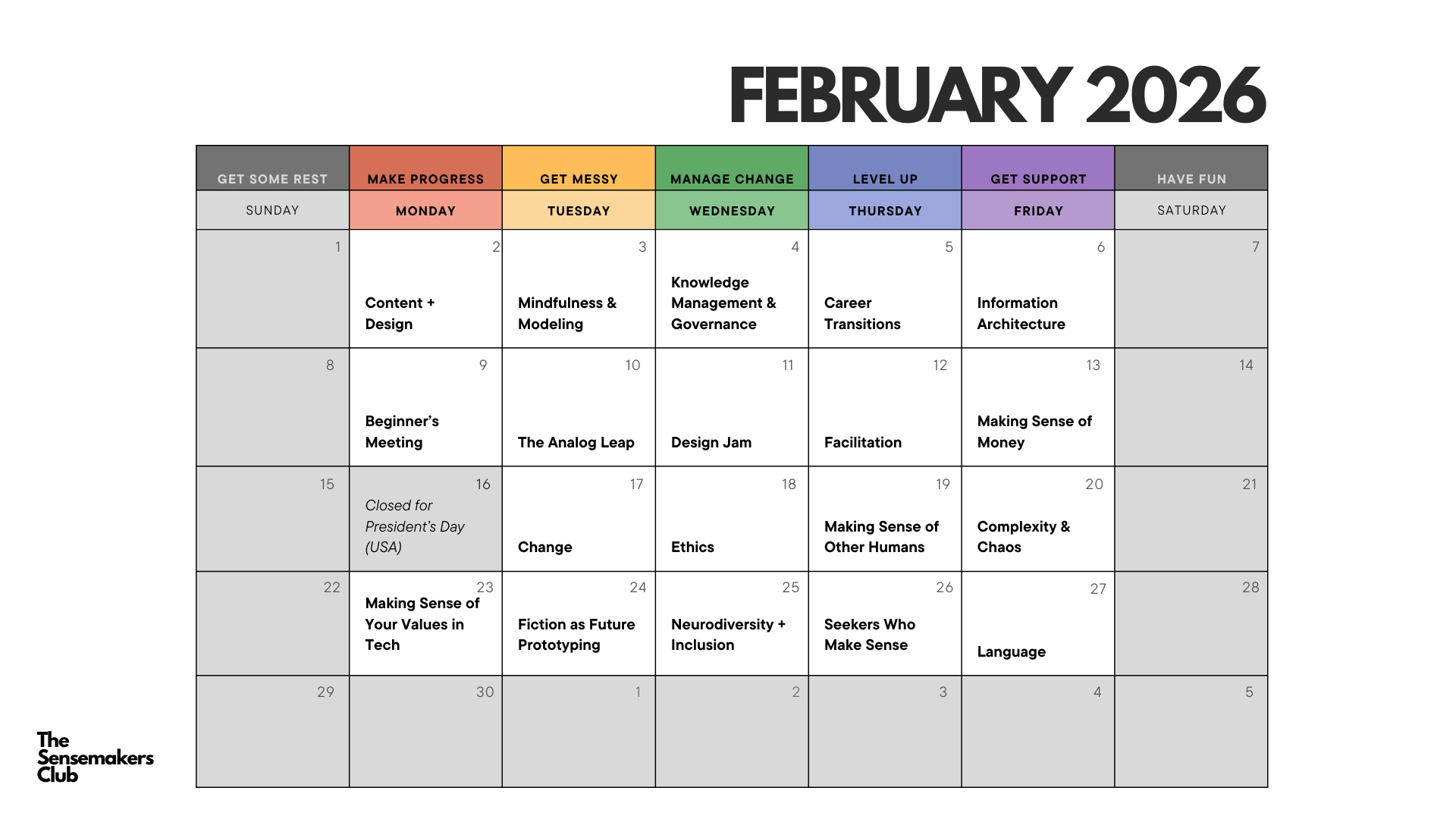 January 2026 Calendar