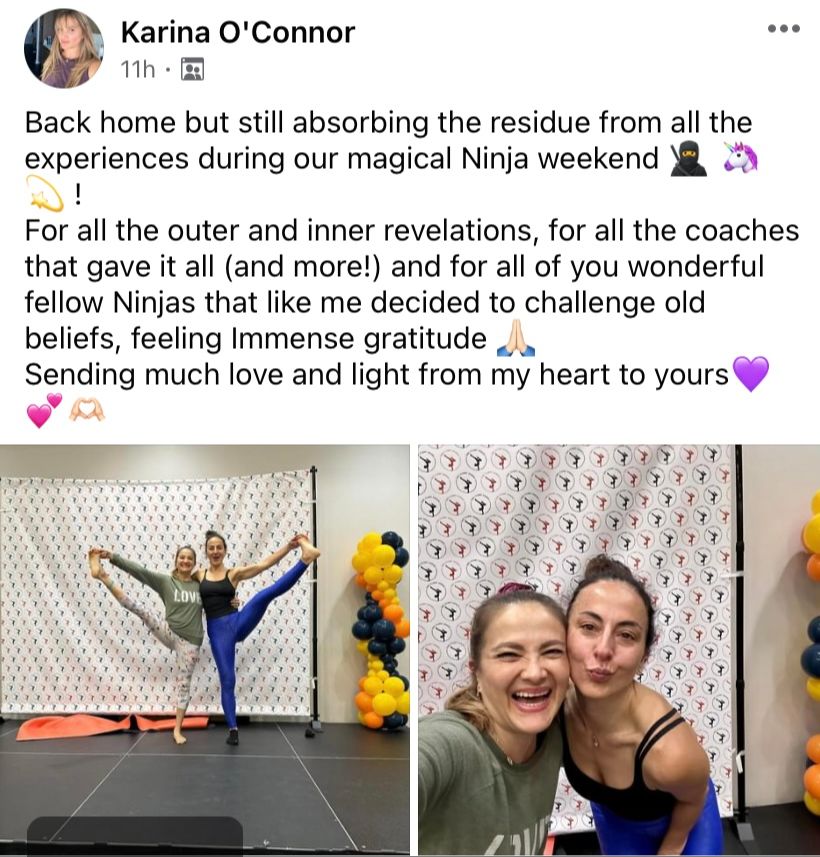 Karina O'Connor testimonial