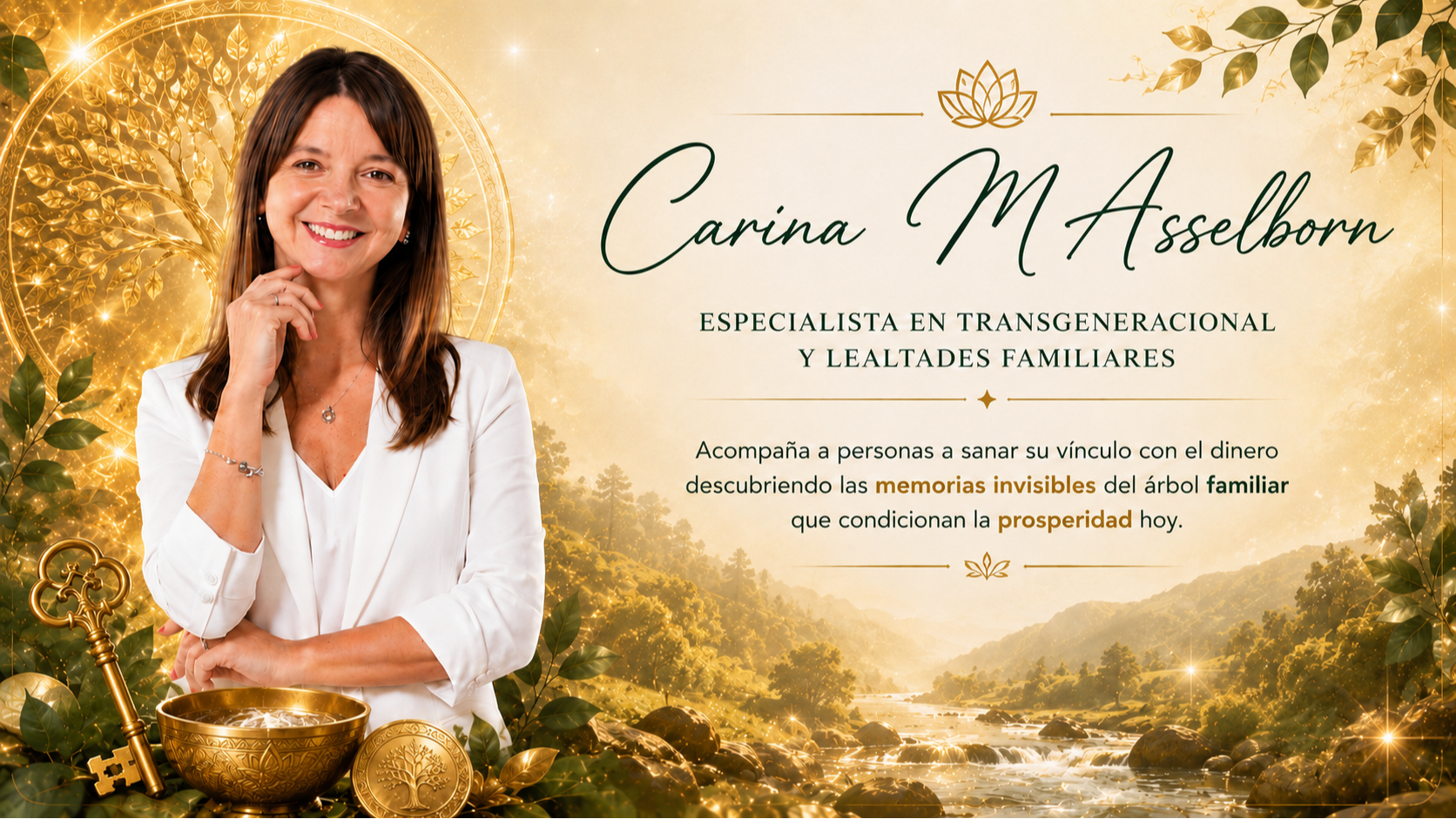 Carina Masselborn — Especialista en Transgeneracional y Lealtades Familiares