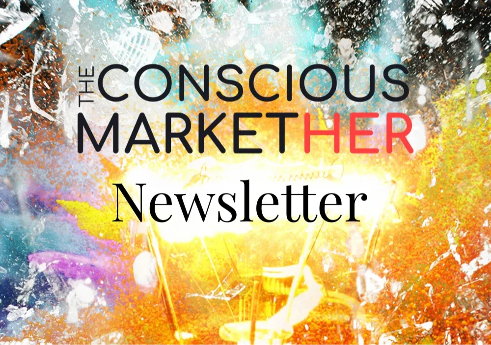 The Conscious MarketHer working with a woman leader client in a 1:1 LinkedIn coaching session