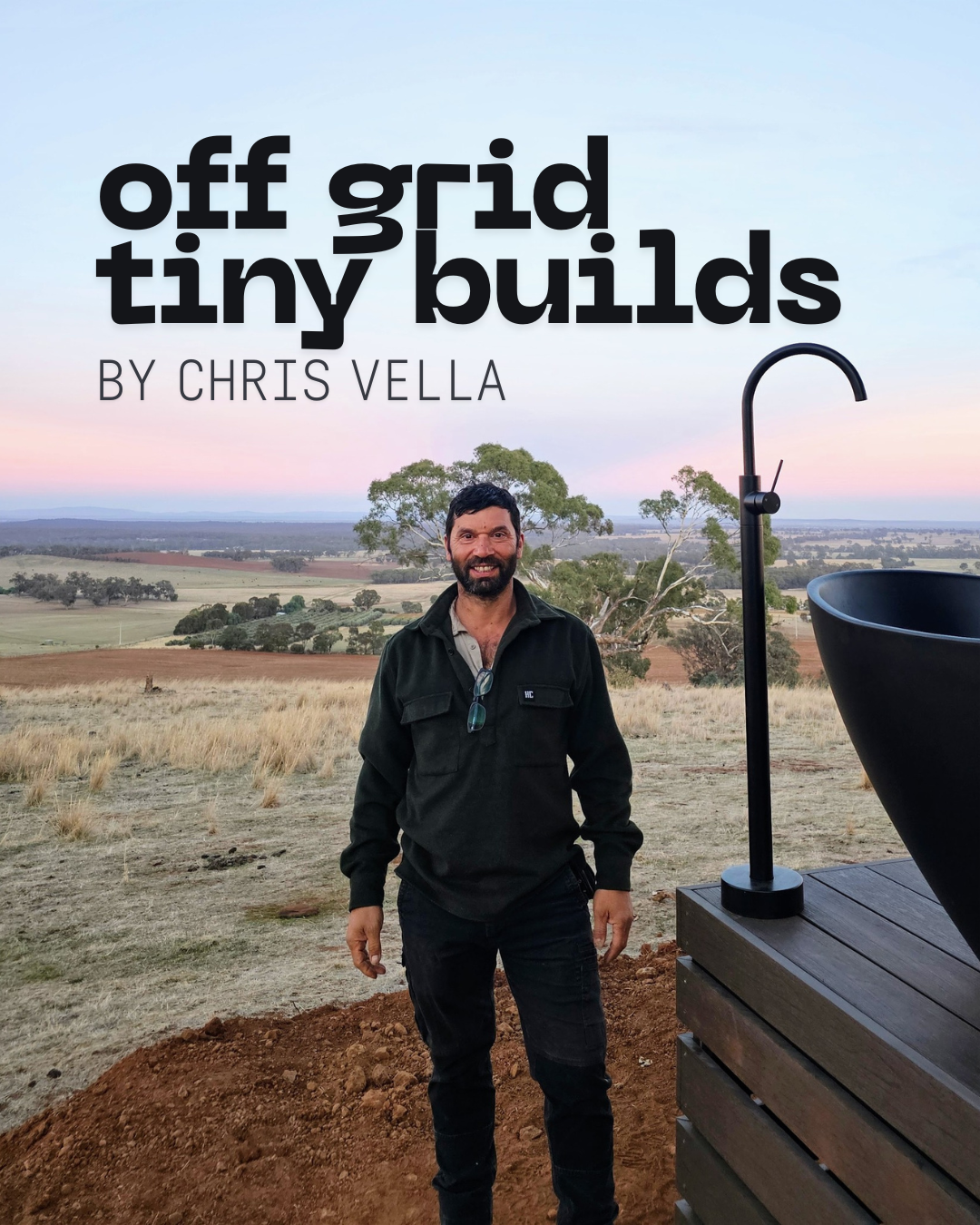 Illuminated luxury Tiny House basins