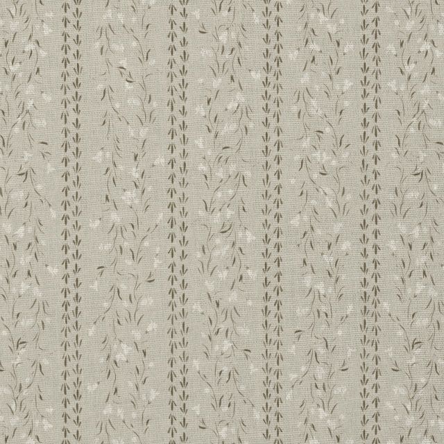 Floral Vine Stripe Pattern