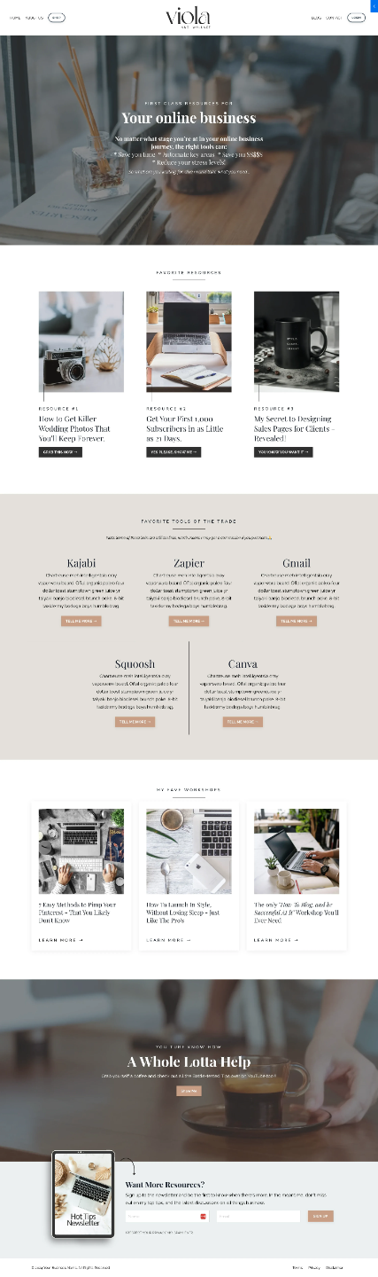 Kajabi Webinar Template