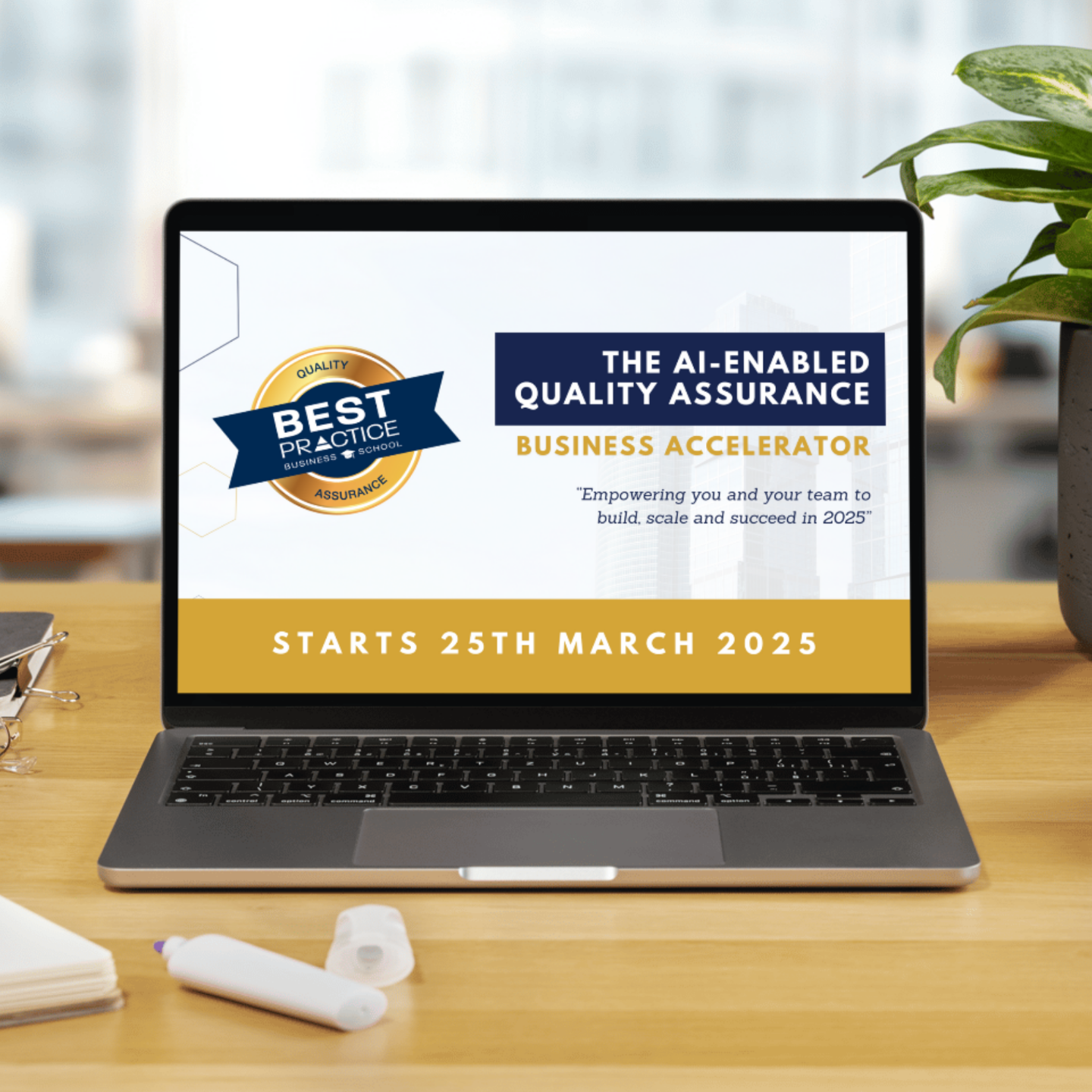 Best Practice - AI-Enabled Quality Assurance Business Accelerator 2025
