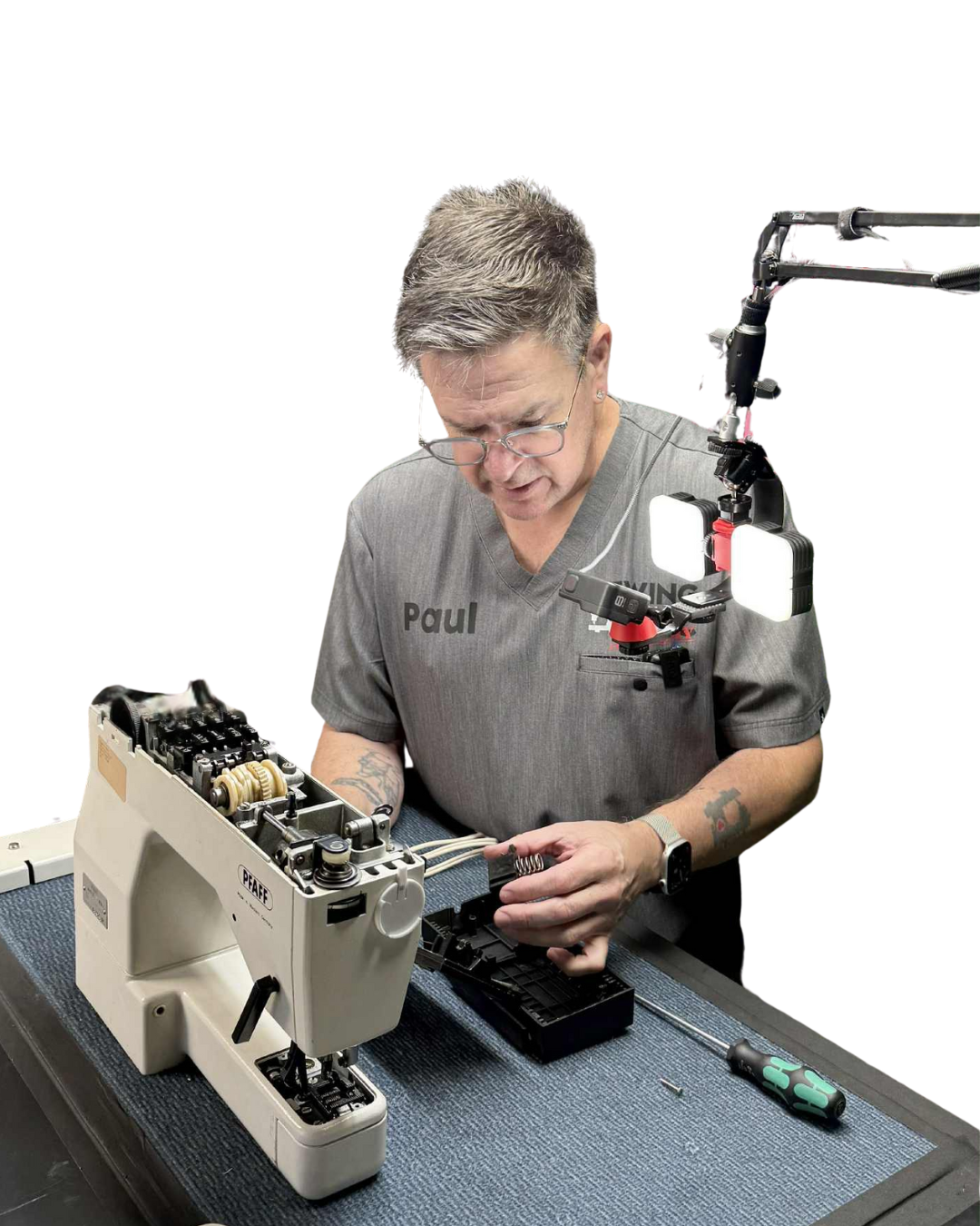 Paul Barney teaches you how to repair antique sewing machines and vintage singer sewing machines