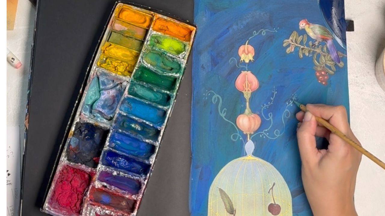 Taidepäiväkirja verkkokurssi