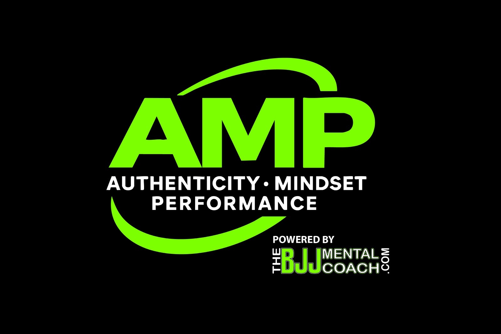 AMP Authenticity Mindset Performance keynote logo by Gustavo Dantas