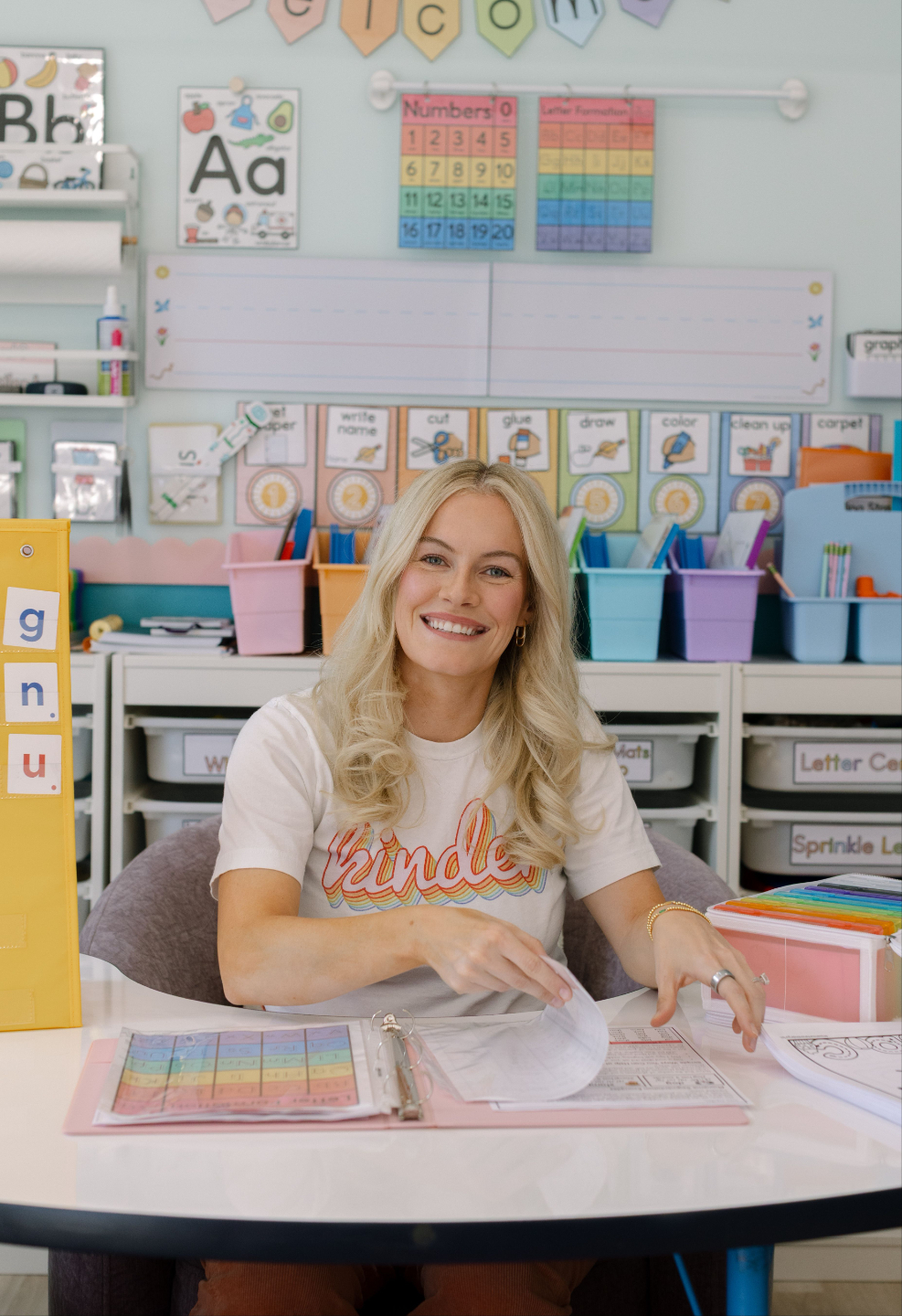 first year kindergarten teacher