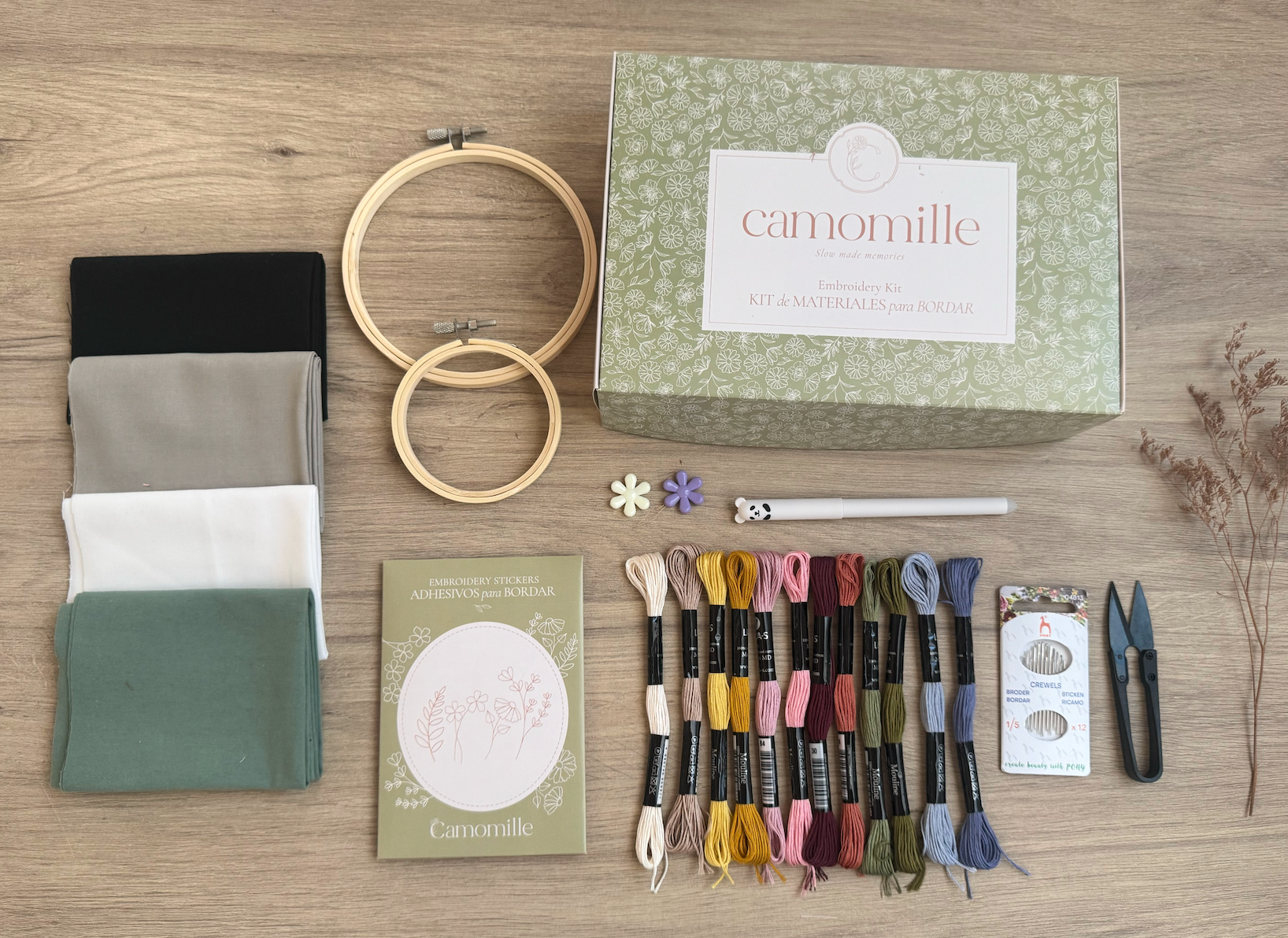 Kit de materiales esenciales