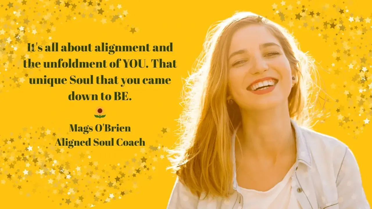 It's all about alignment and the unfoldment of YOU. That unique Soul that you came down to BE.
