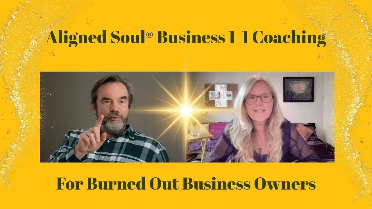 Two people on a Zoom 1 to 1 Quantum Human Design Coaching coaching call