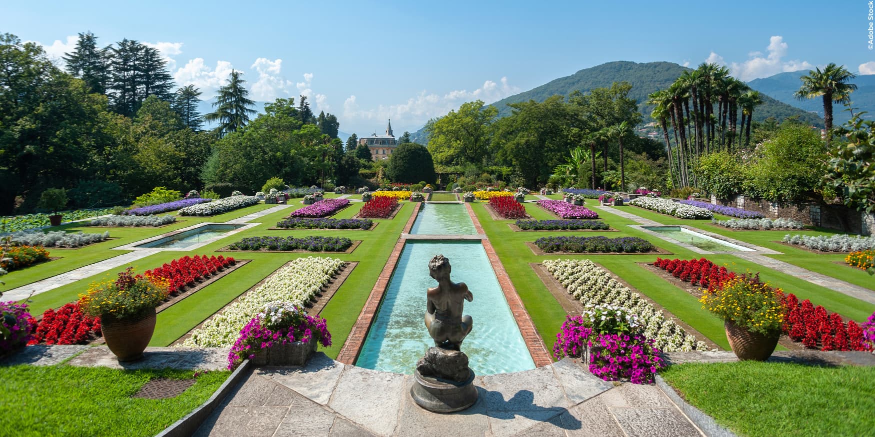 Verbania Villa Taranto Lombardije