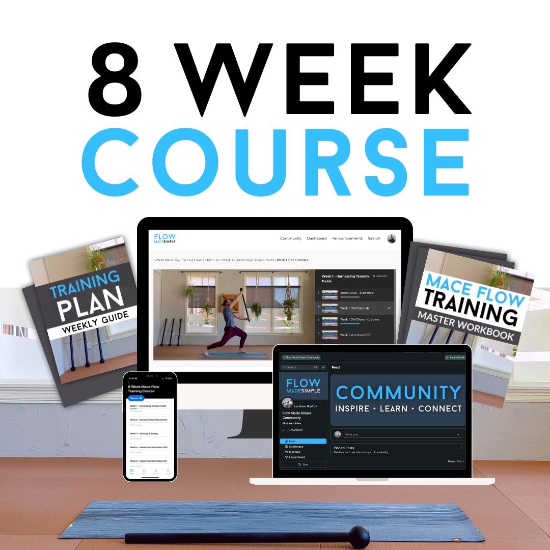 Coach Lochlainn's 8 Week Mace Flow Training Course