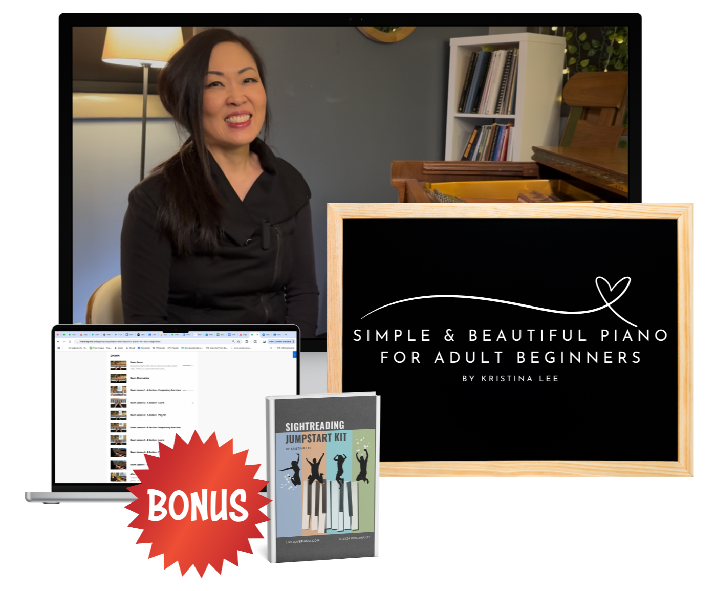 Simple & Beautiful Piano for Adult Beginners