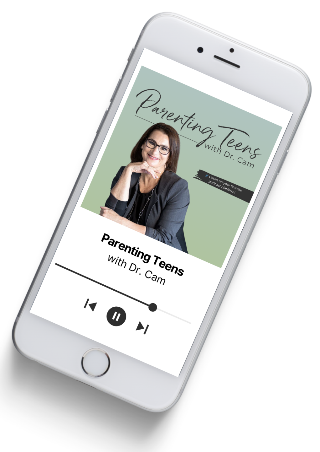 Trusted by thousands of parents. Seen on TEDx. Host of the Parenting Teens with Dr. Cam Podcast.