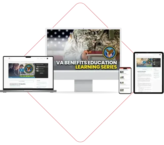 Mockup of VA Benefits Education Learning Series