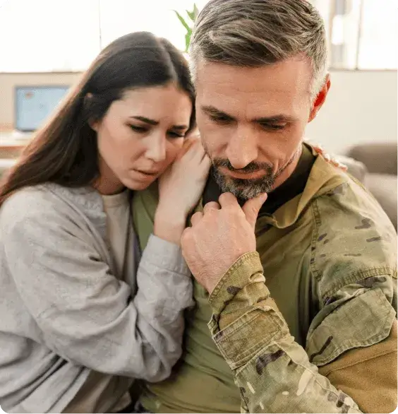 Couple who are worried