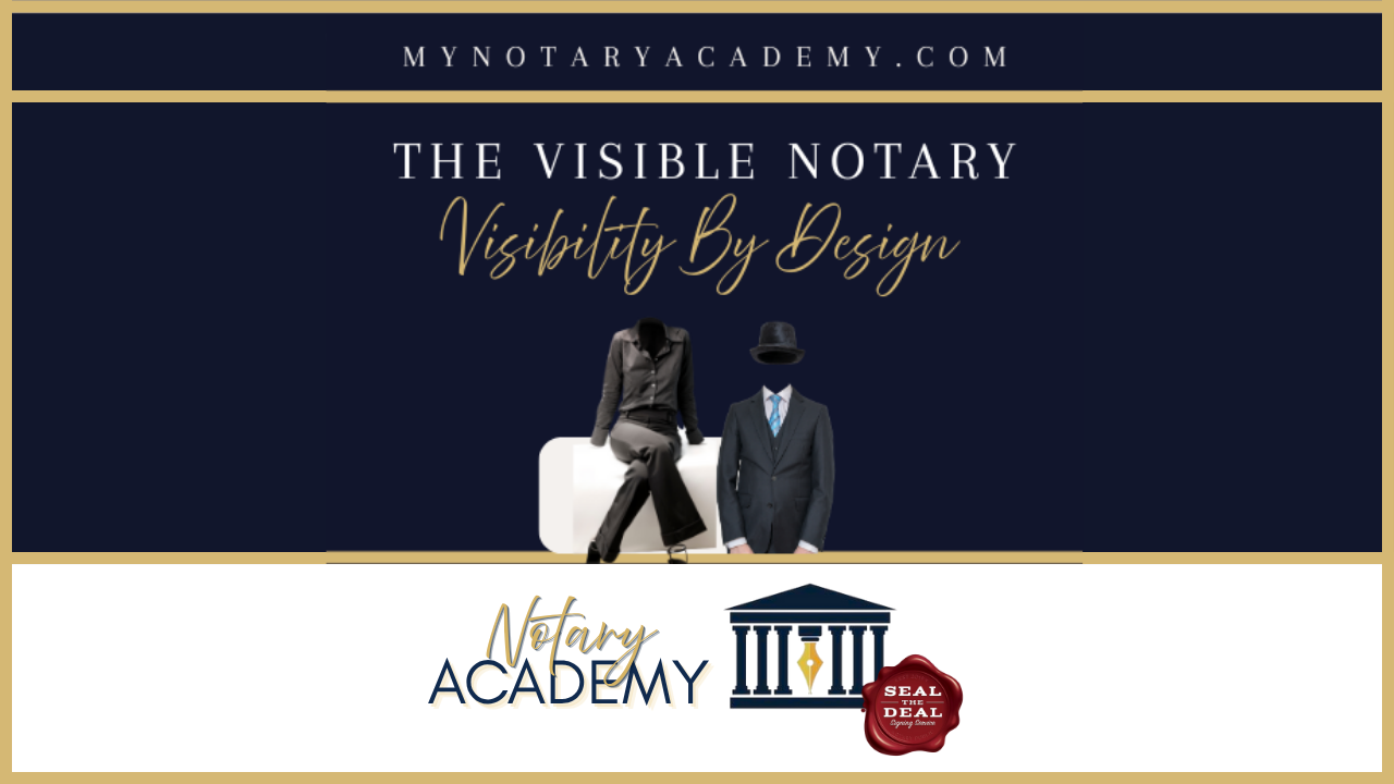 Notary Feeling Invisible? Let's Change That