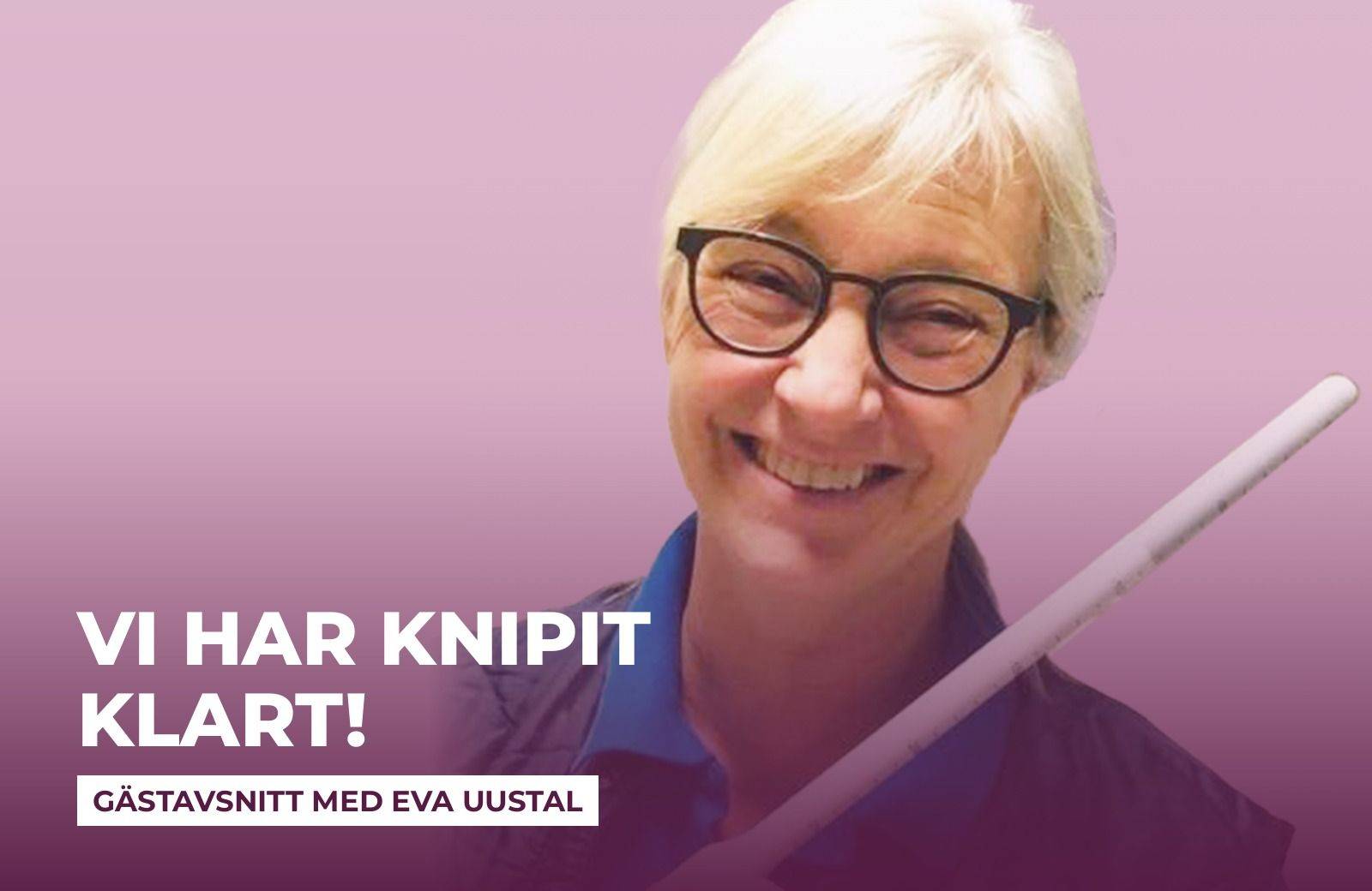 Omslag för Helt Underlivs podcast 'Vi har knipit klart' på Spotify – en podcast om underlivshälsa och välmående.