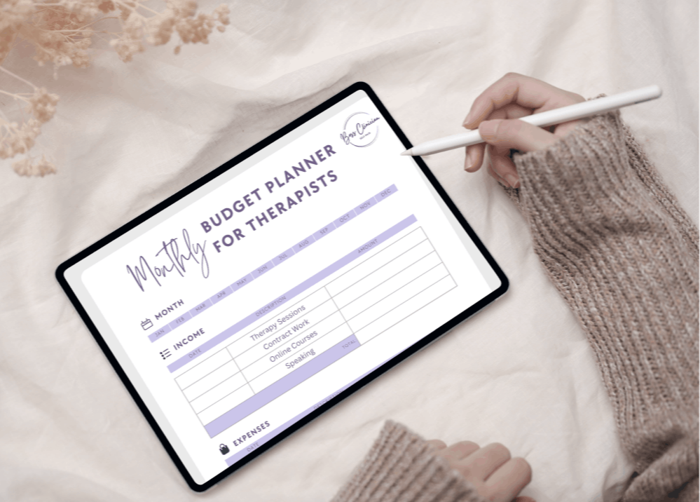 Private practice planning checklist for therapists