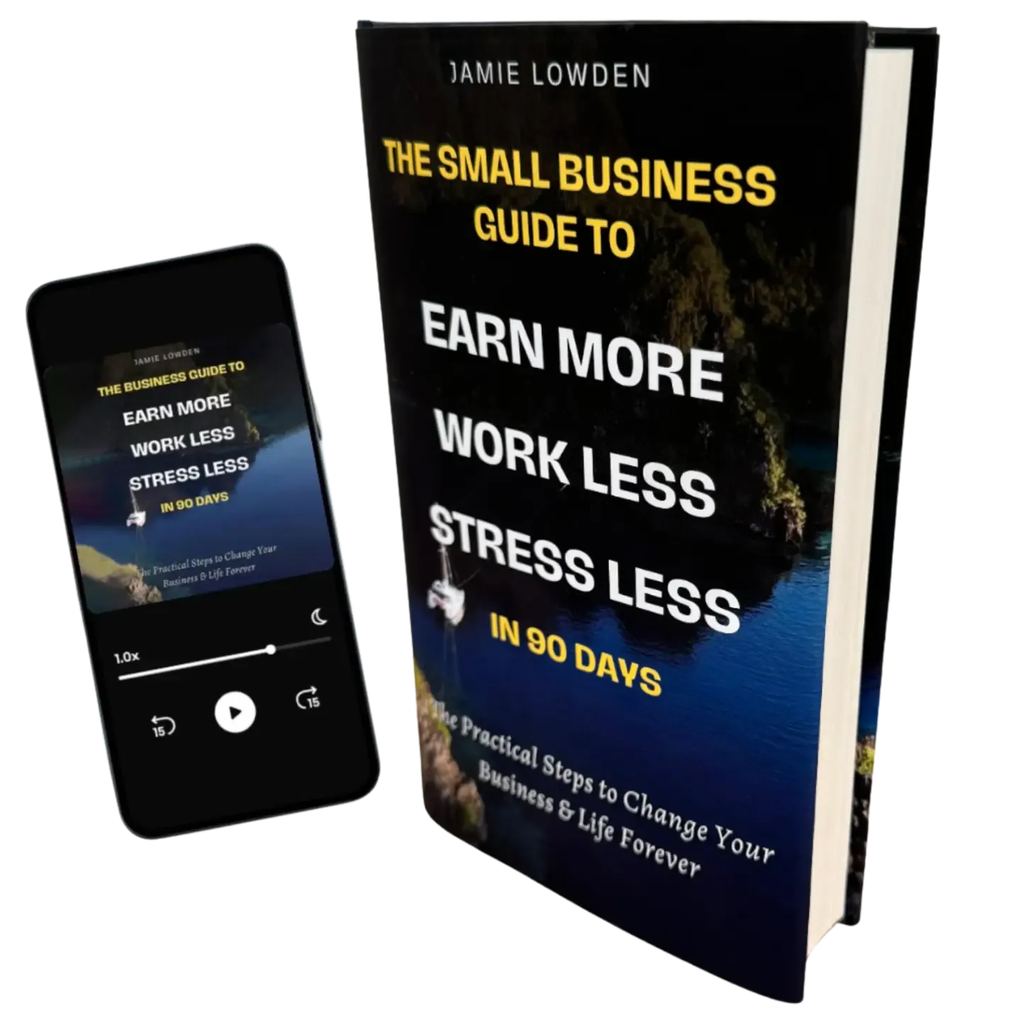 earn more, work less, stress less