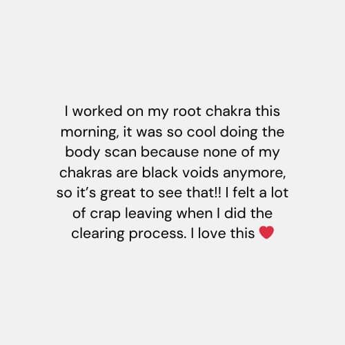 Graduate review of Chakra Healing Practitioner Certification
