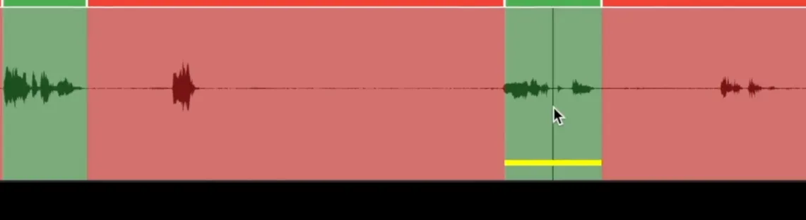 Auto detect silence in video