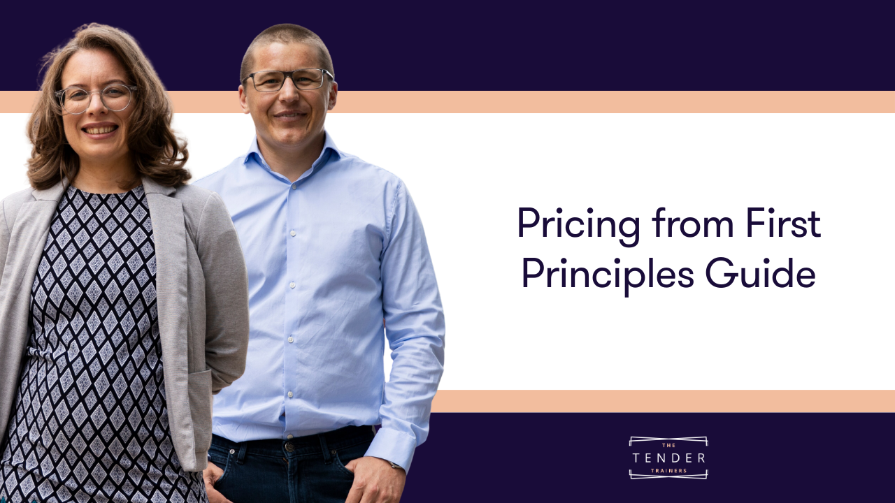 Screenshot of The Tender Trainers free cashflow forecast template download