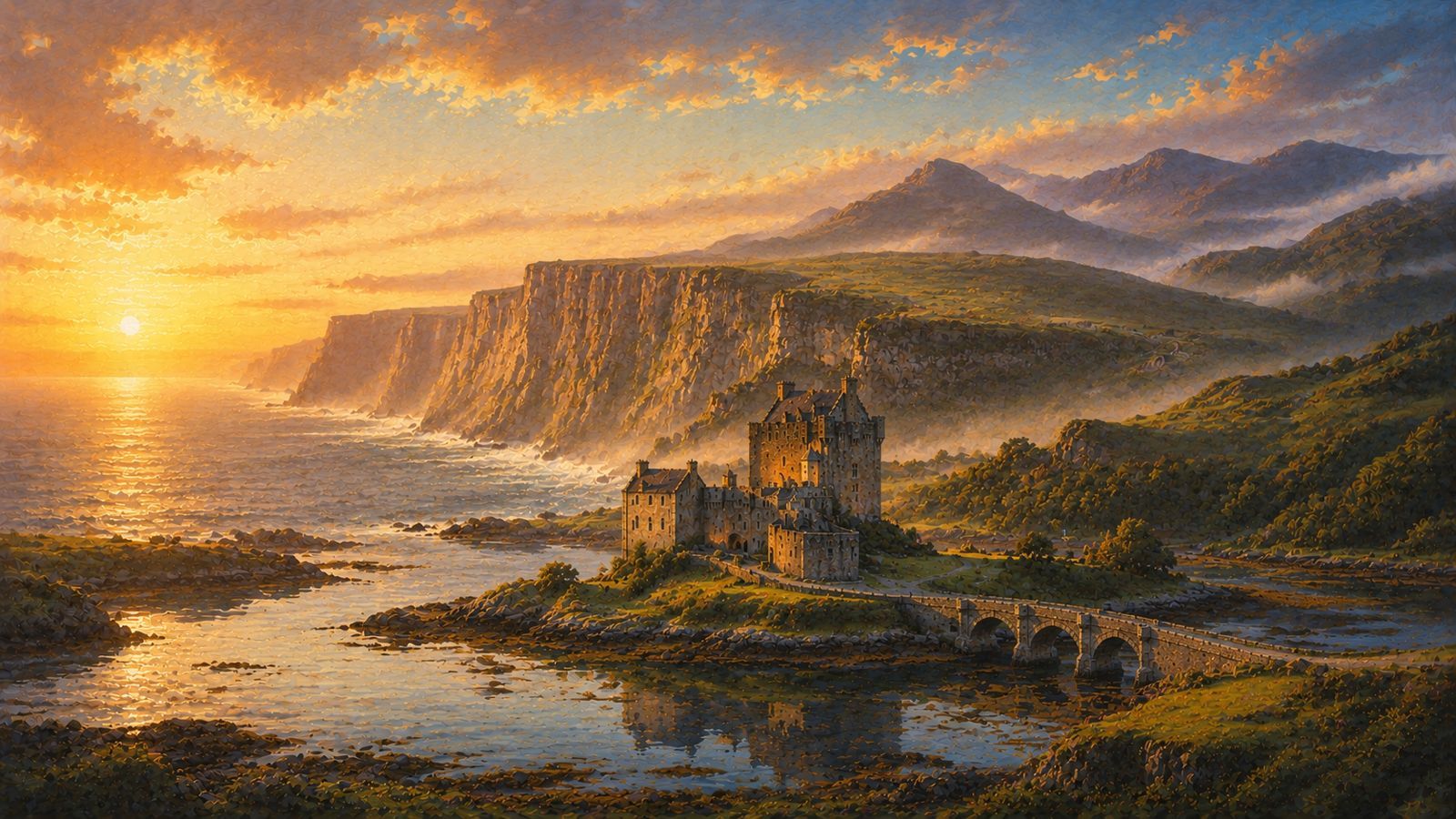 Escocia e Irlanda paisaje