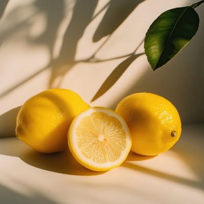 Organic lemons used for clean-ingredient modern patisserie and premium baking.