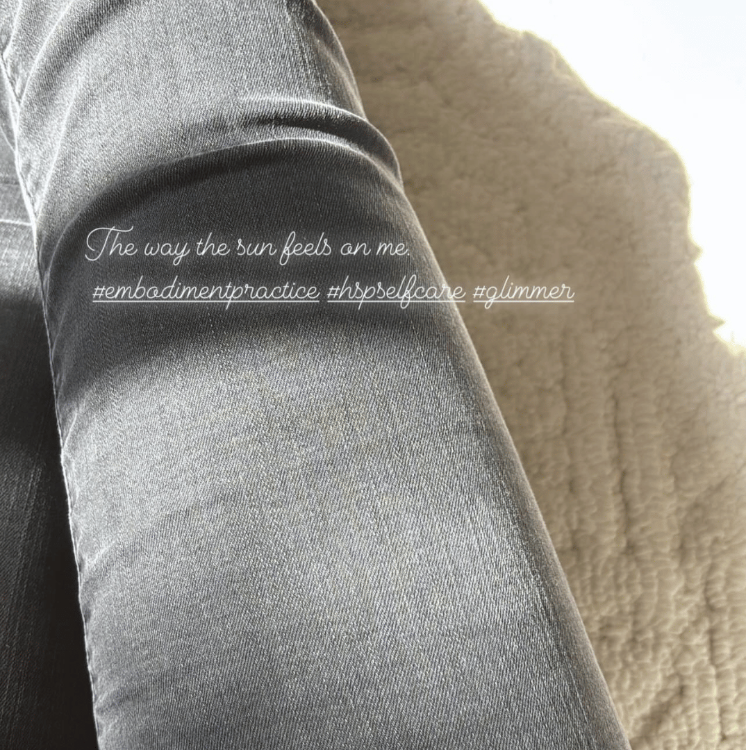 Instagram for Jennifer Arnspiger Highly Sensitive Healing 1:1 somatic trauma coach