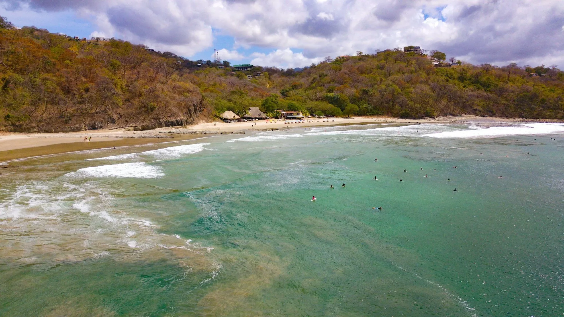 central america yoga teacher training at beach