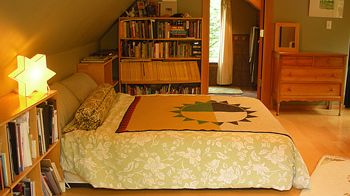 Studio accommodation at yoga retreat in Oregon