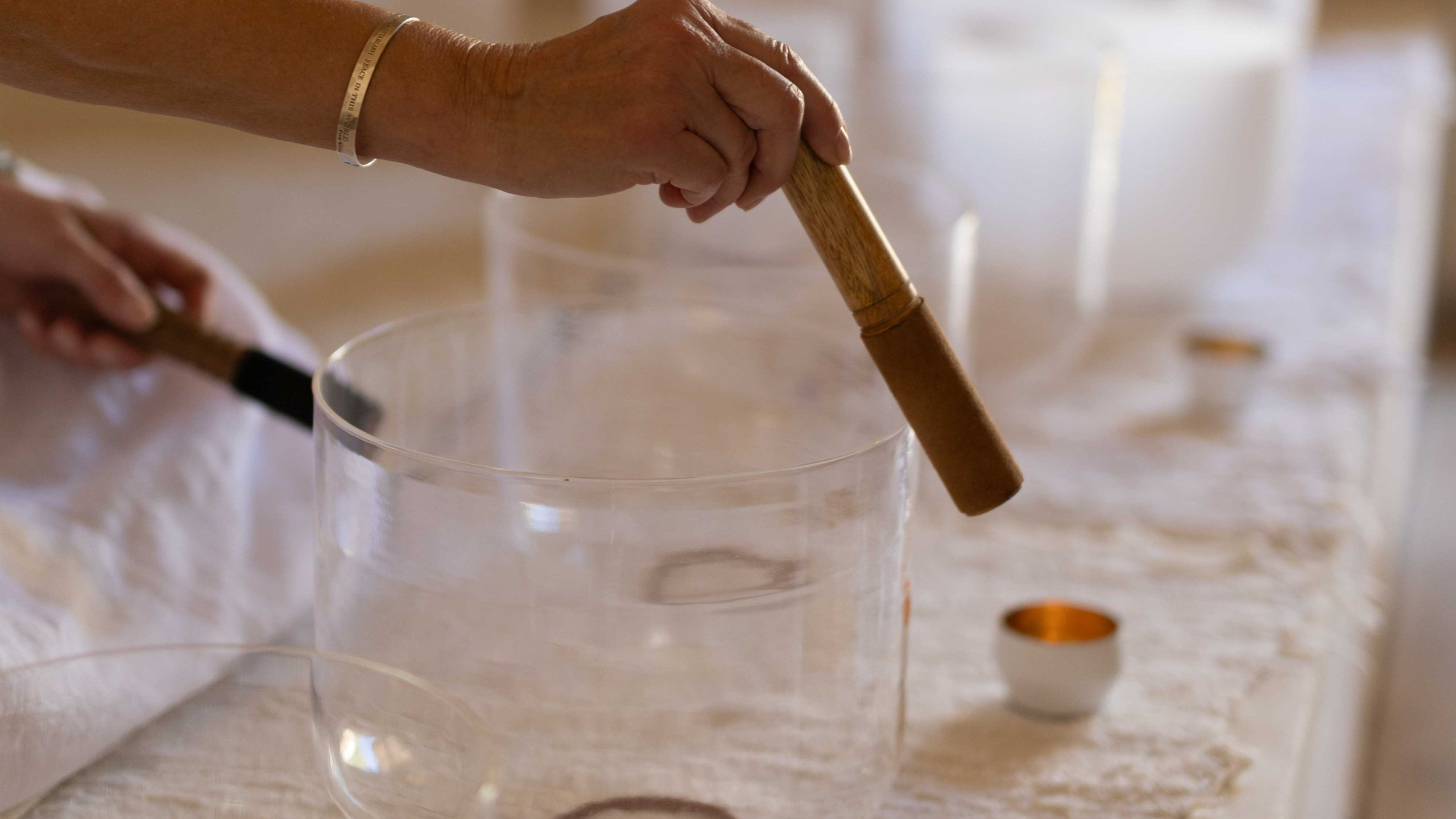 sound bath yoga retreat in spain