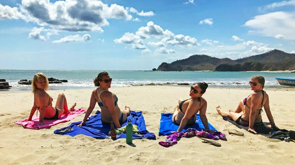 hybrid yoga teacher training retreat beach break