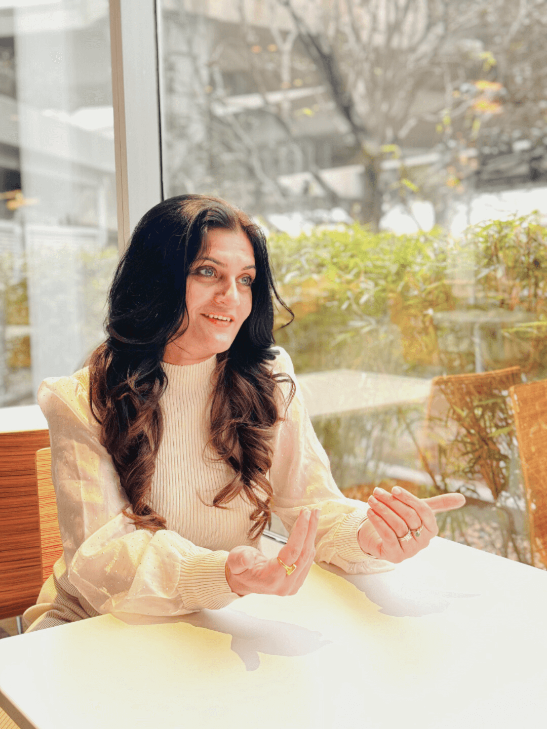 shaveta mehta gesture