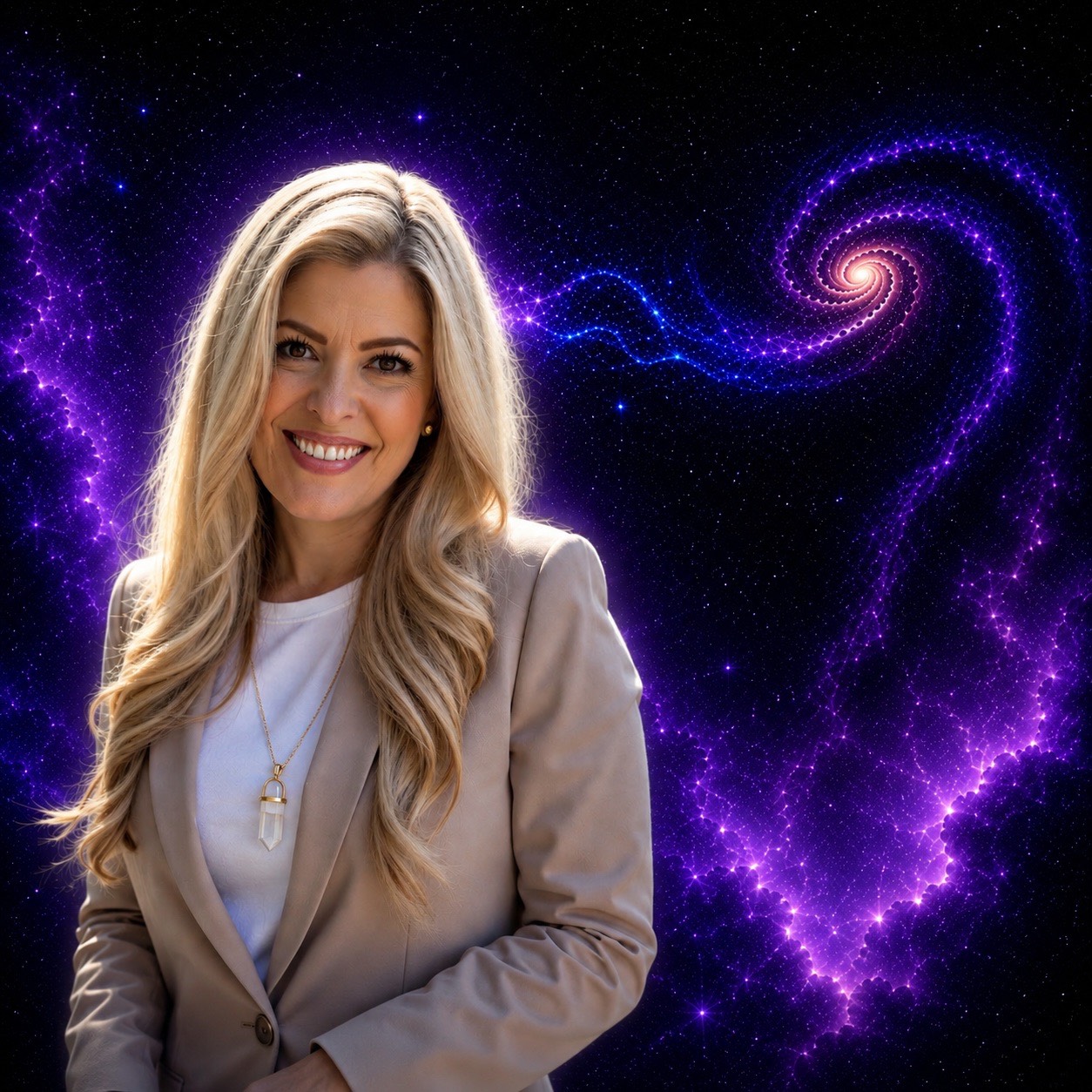Lindsay Goodwin, The Consciousness Medium and founder of High Frequency Mind