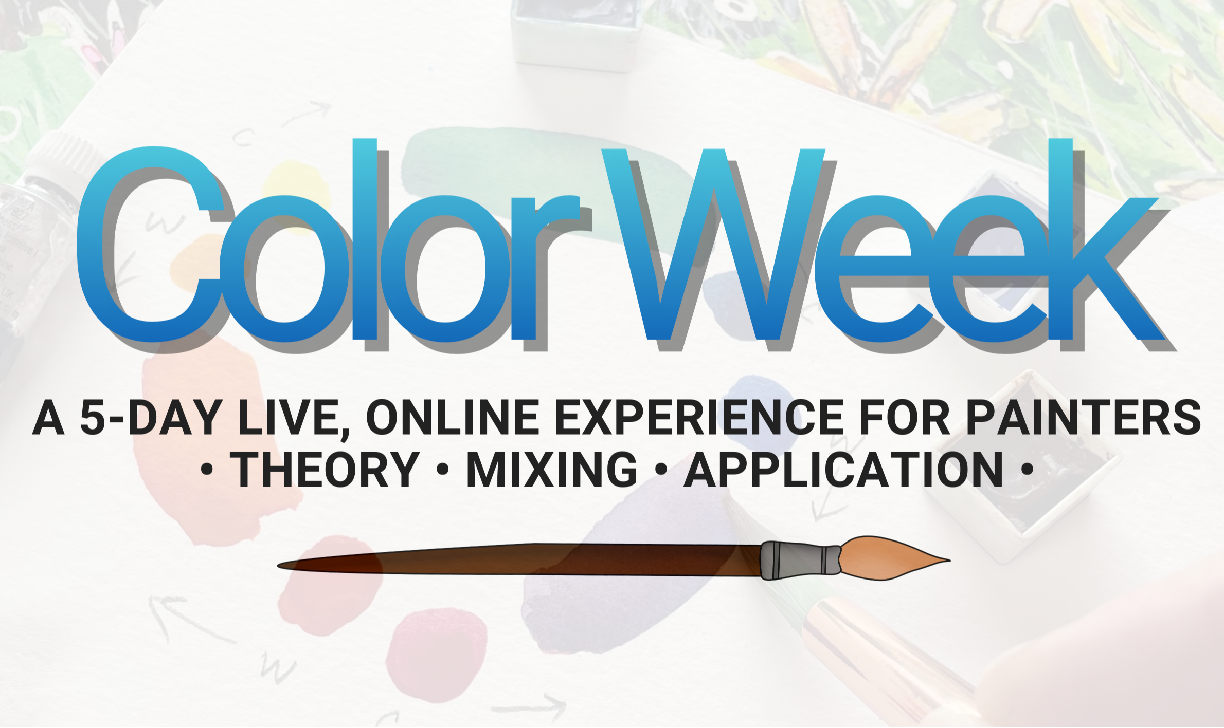 Free watercolor mixing workshop