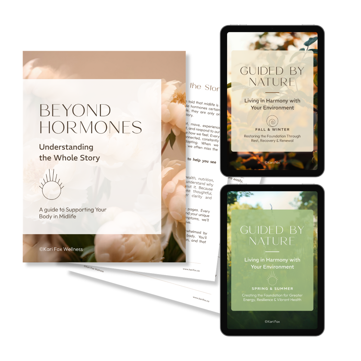 Kari Fox — Wellness Guides Mockup