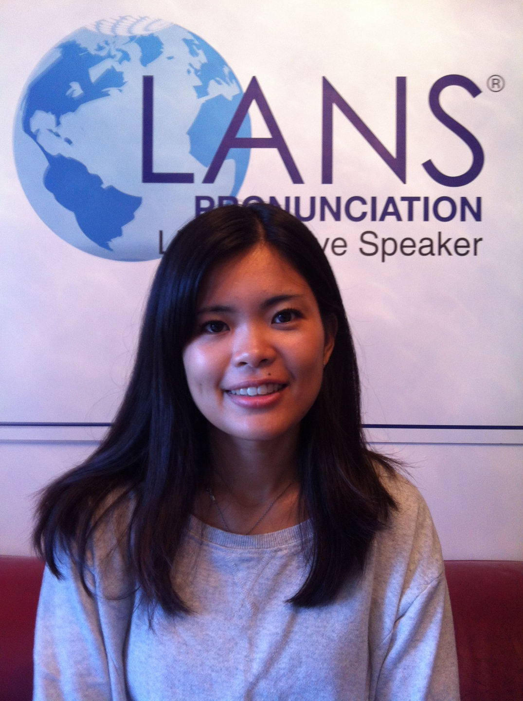 Ayaka Praturion IELTS student testimonial for English pronunciation training with the LANS Method