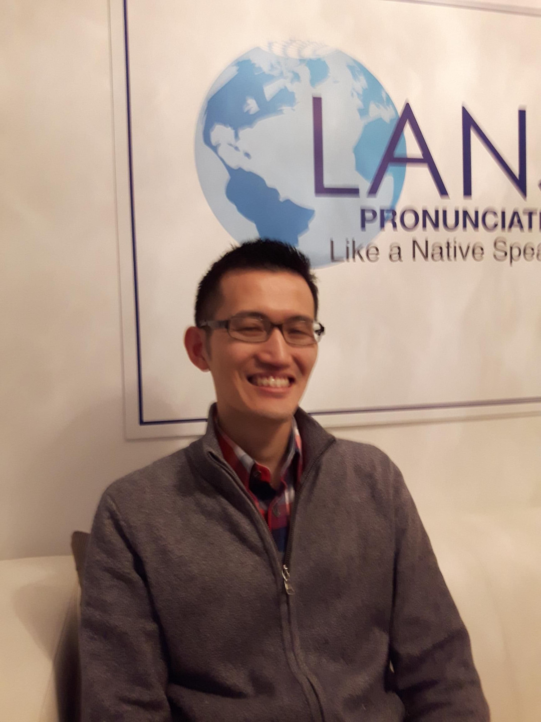 Dr. Satoshi Nori medical doctor improving English pronunciation and conversation with the LANS Method