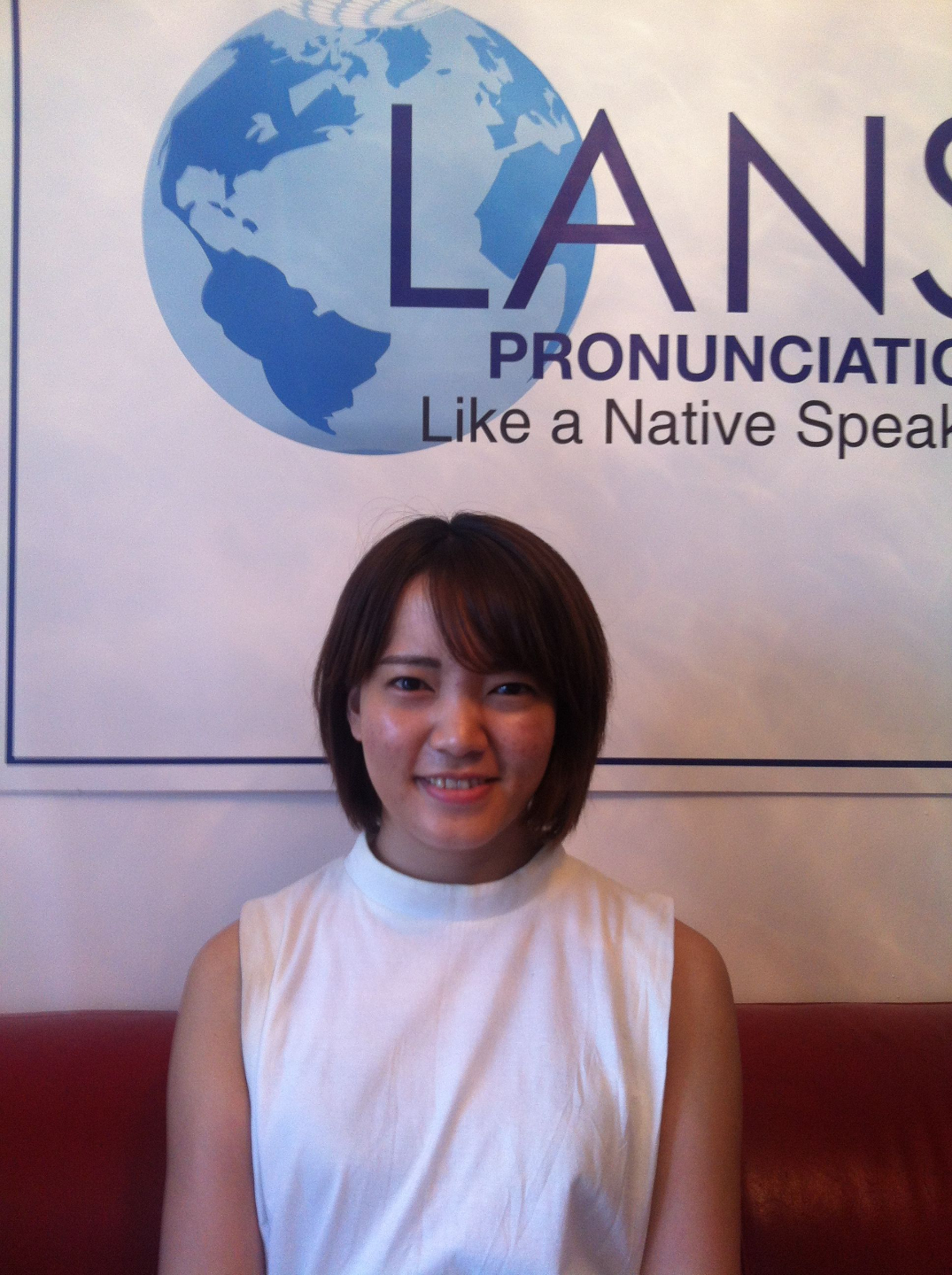 Riko Tabuchi improving English pronunciation and speaking confidence with the LANS Method