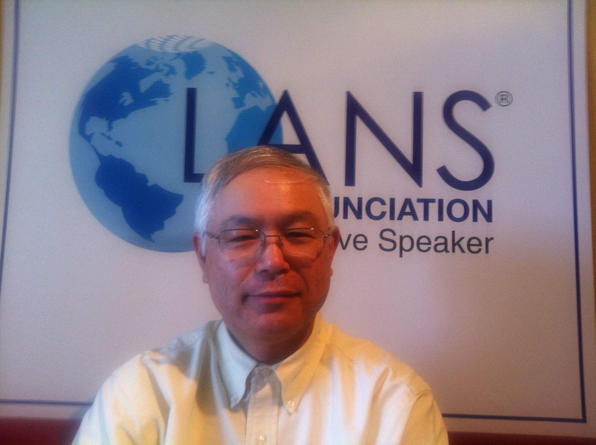 Seiji Narisada former public servant improving English pronunciation and grammar accuracy with the LANS Method