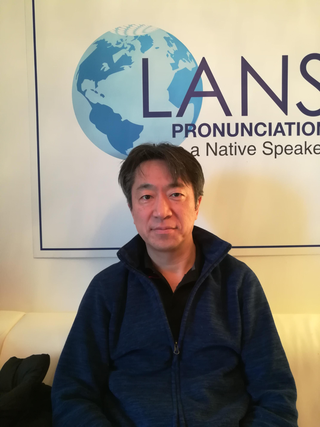 Keisuke Tsuruzono improving English pronunciation, R and L sounds, TH sound, and communication skills with the LANS Method