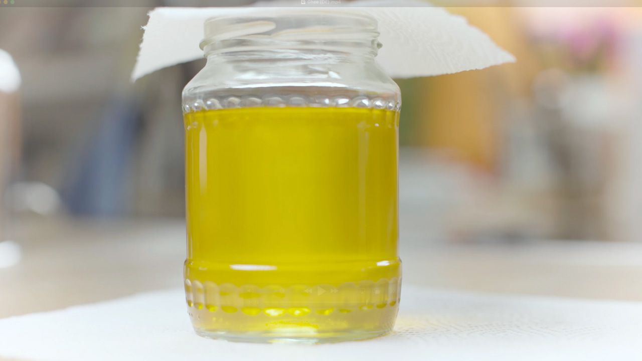 Ghee Zimmertemperatur abkühlen lassen
