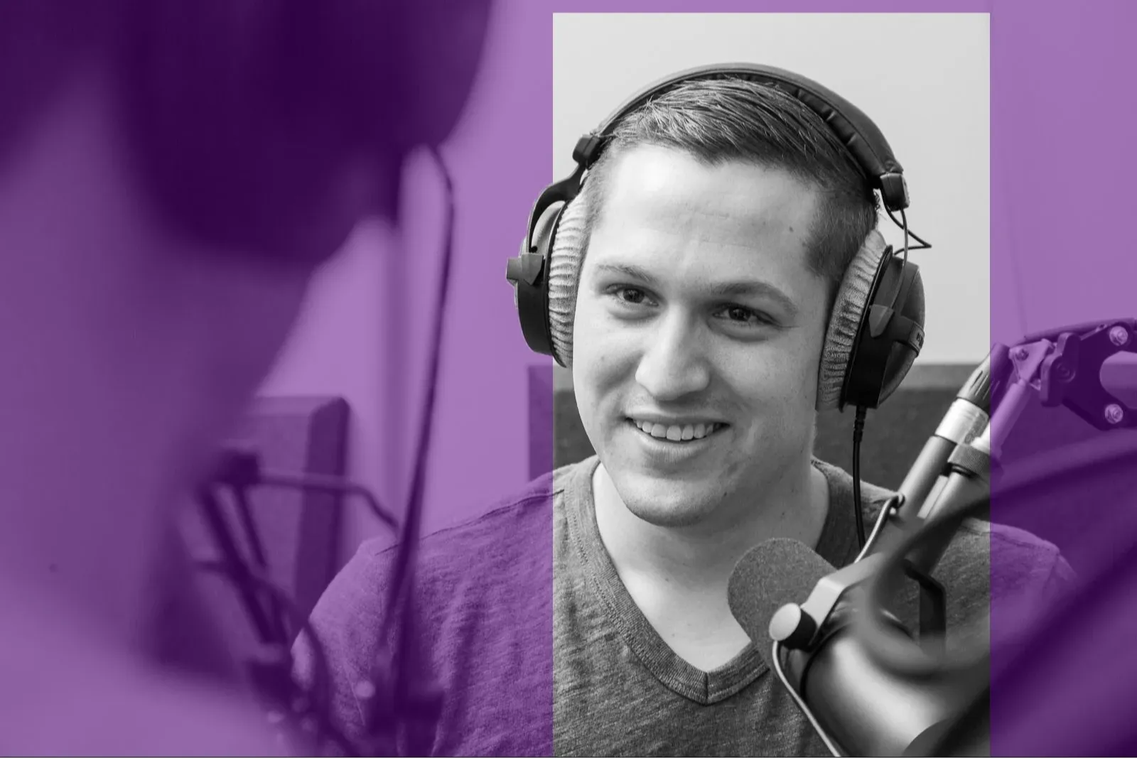 Jacob Bozarth headshot, podcast strategist
