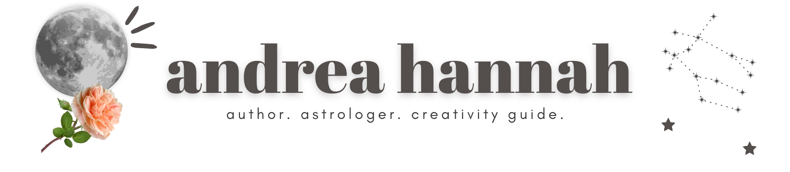 Andrea Hannah - Author, Astrologer, Mapmaker for Creatives