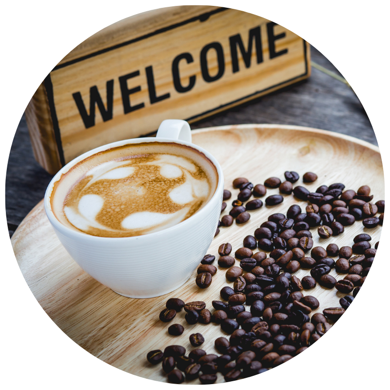 A fresh notebook and coffee on a desk, representing the start of a new clinical mentorship journey.