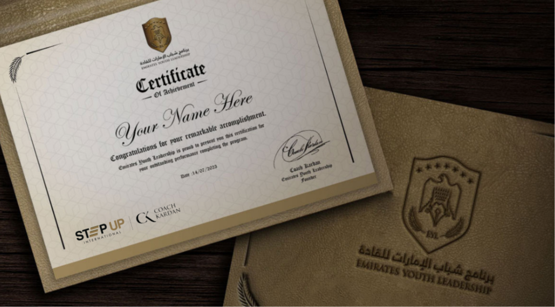 Certification EYL - Emirates Youth Leadership  