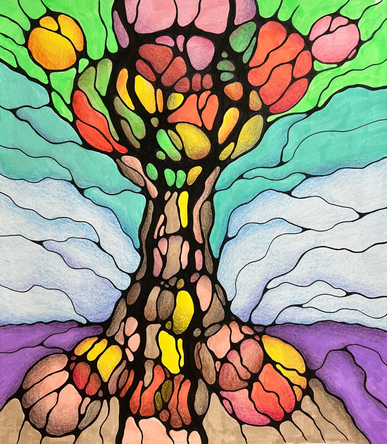 HeartFlow homepage visual for clarity through NeuroGraphica and heart-centered reflection